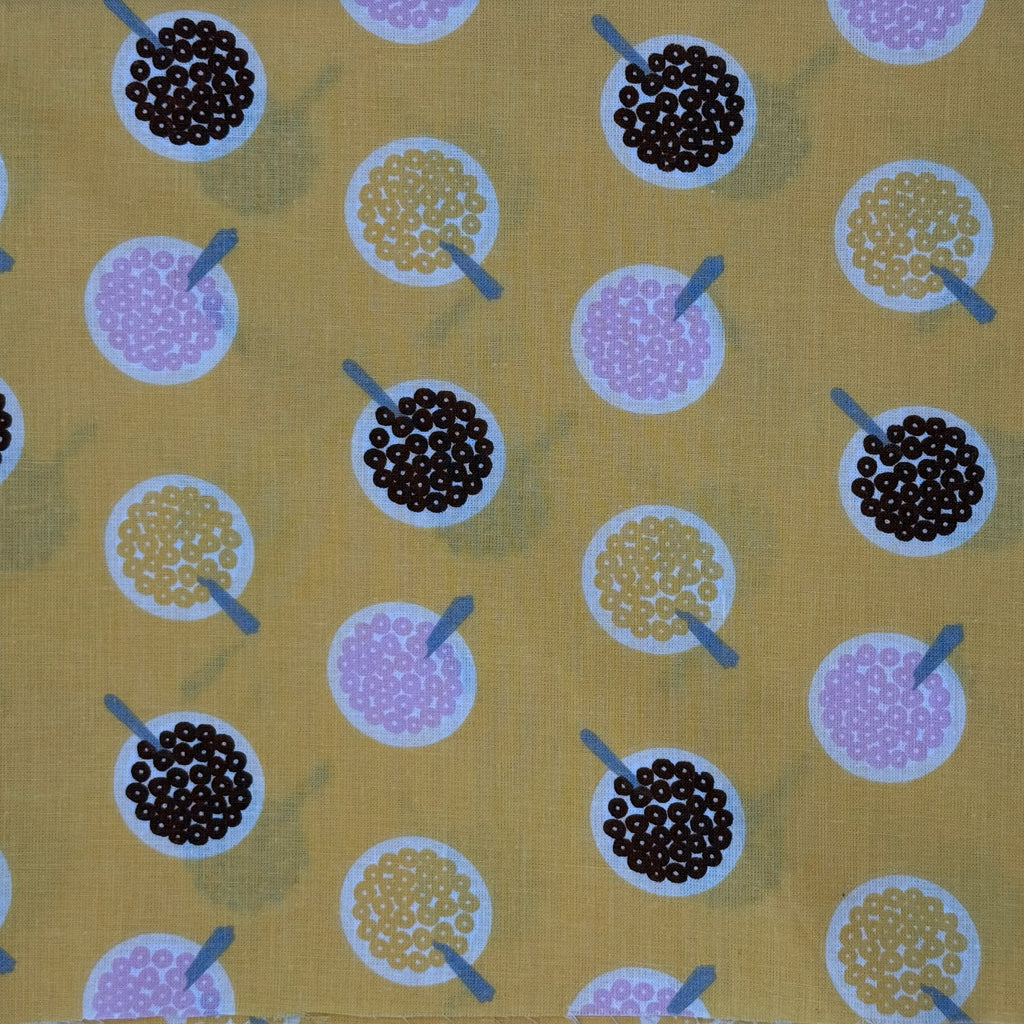 Cereal Bowls on Yellow