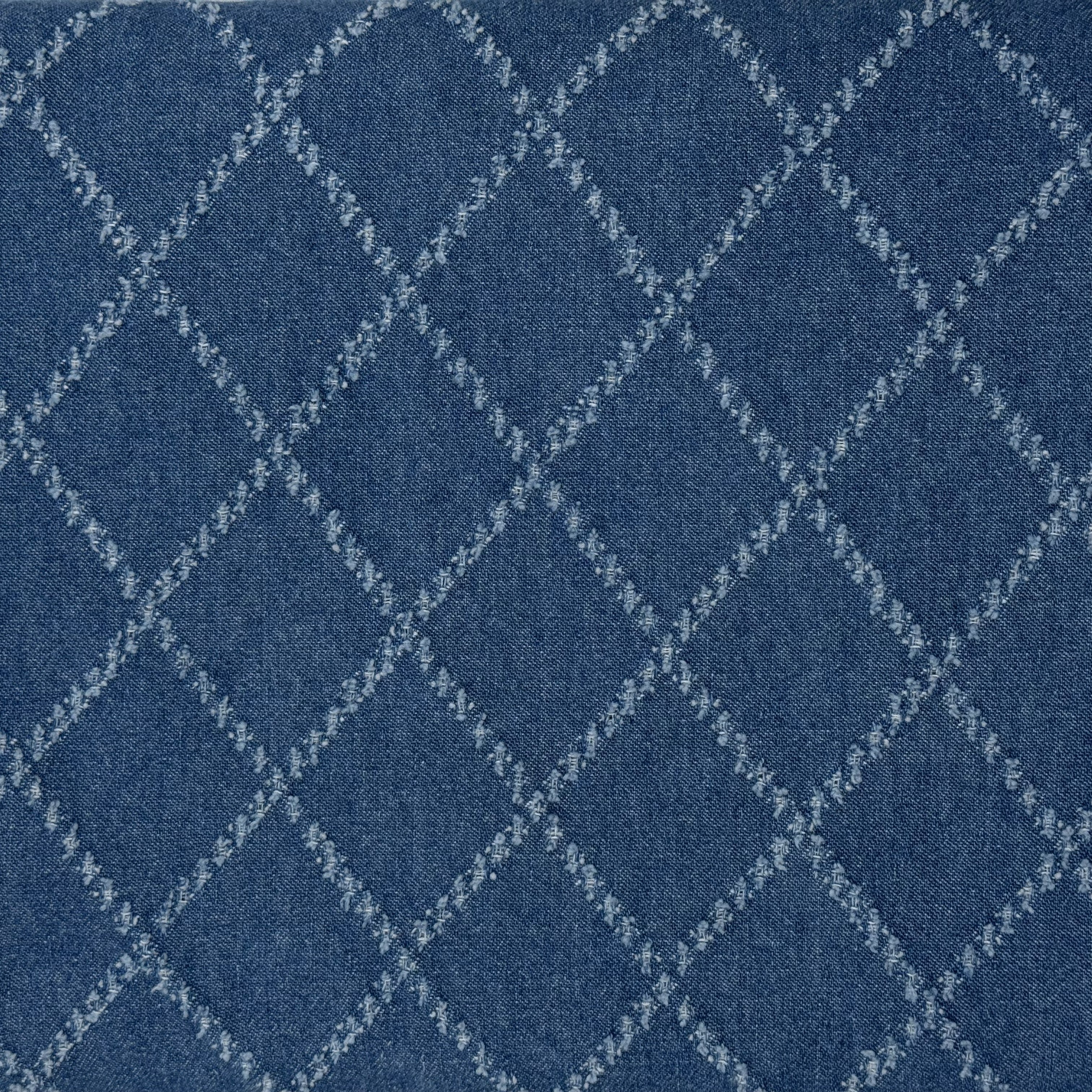 Diamond Distressed Denim