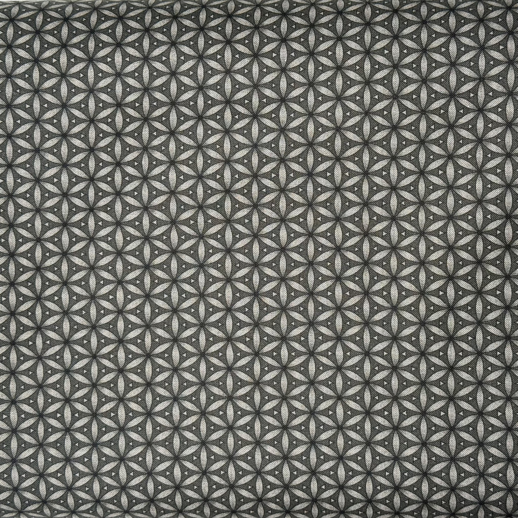 Geometric Pattern - Charcoal