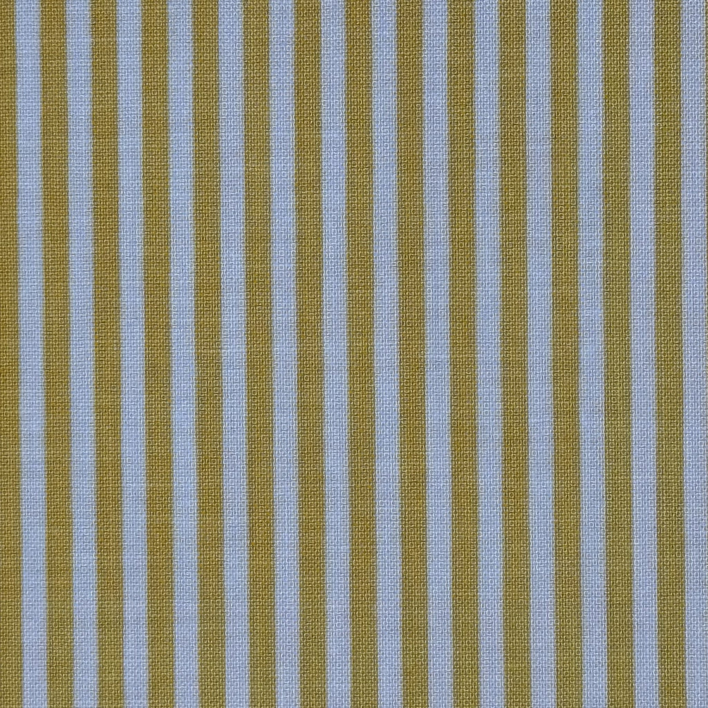 Honey Yellow and Ivory Stripe