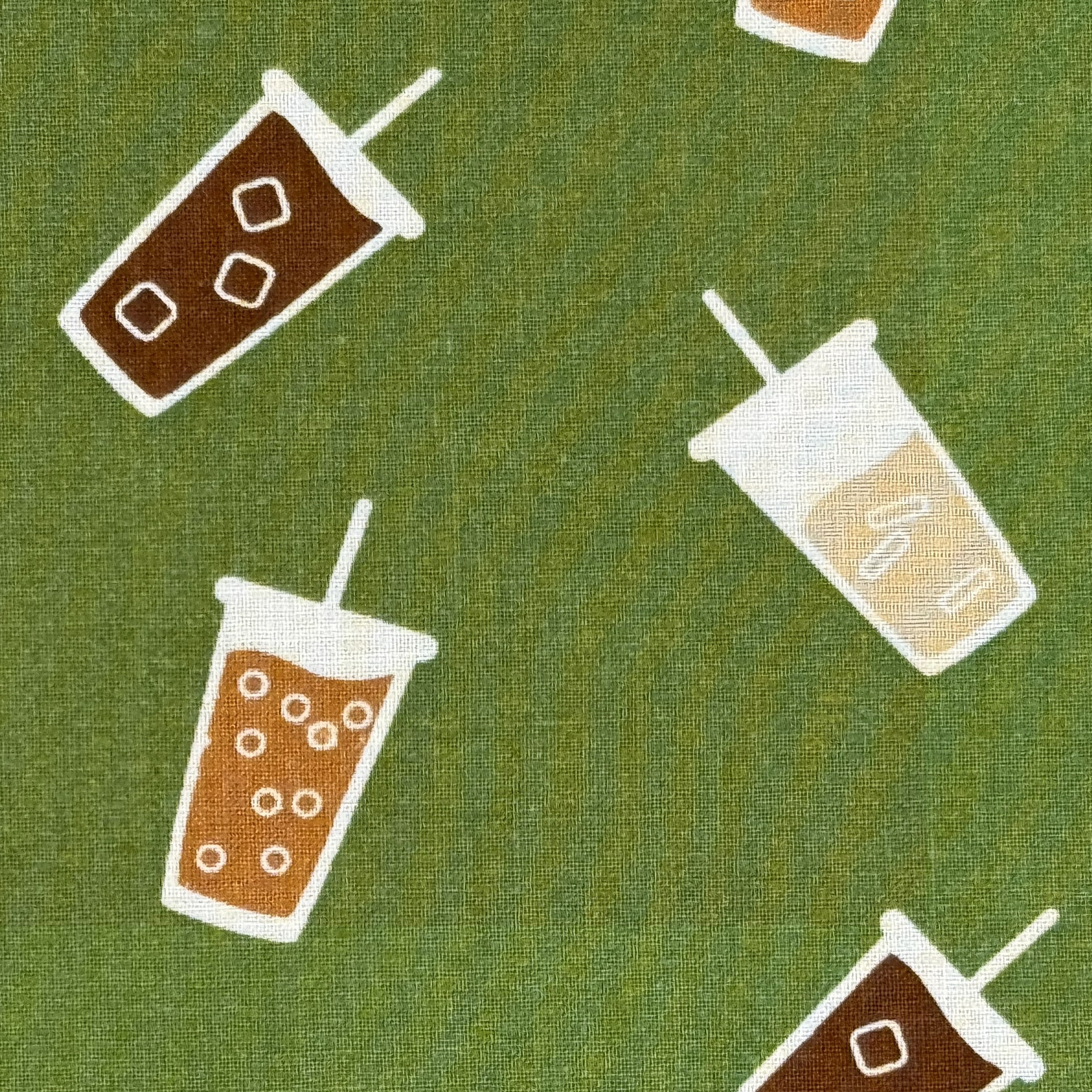 Iced Coffee on Green