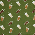 Iced Coffee on Green