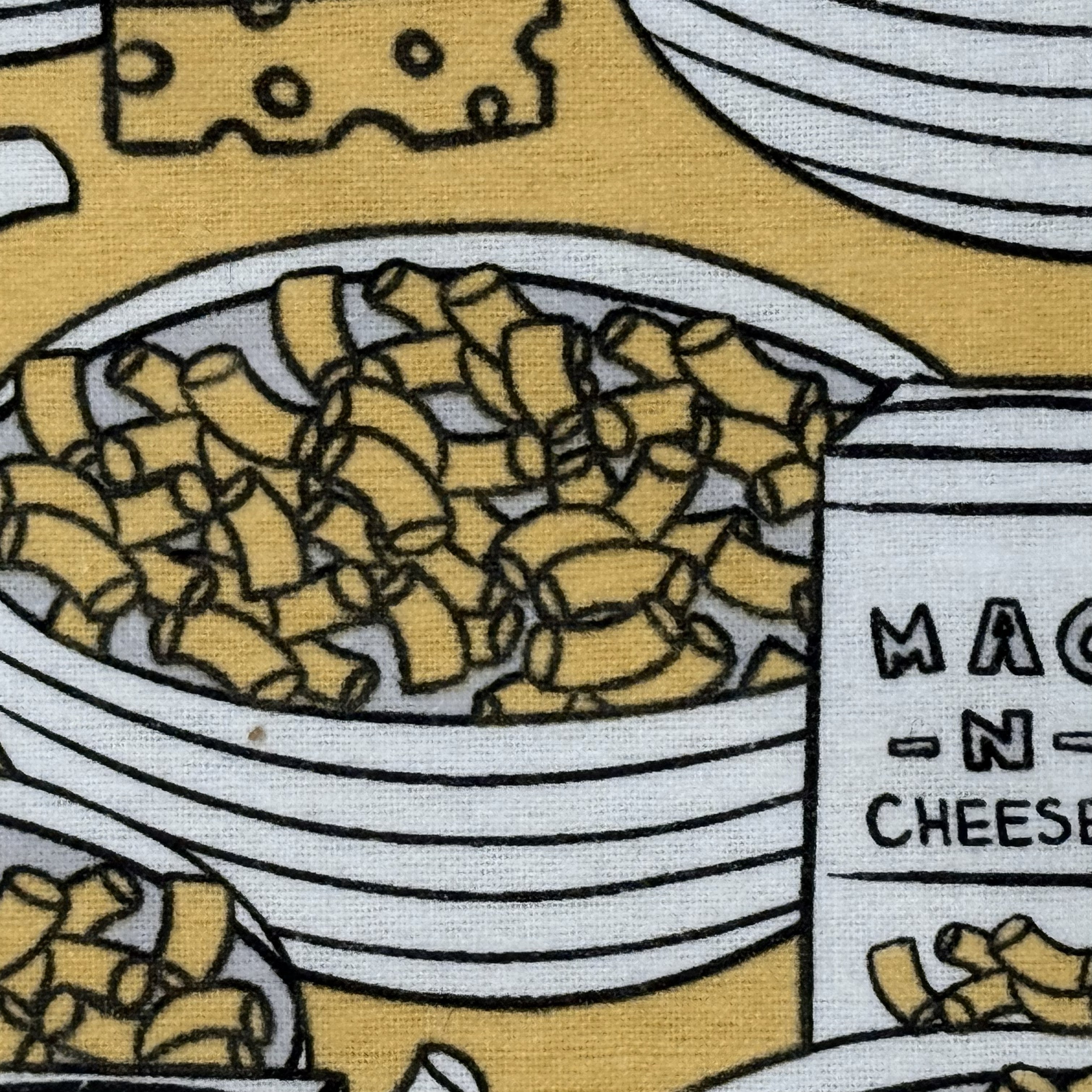 Macaroni and Cheese Flannel