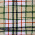 Green Plaid Brushed Cotton