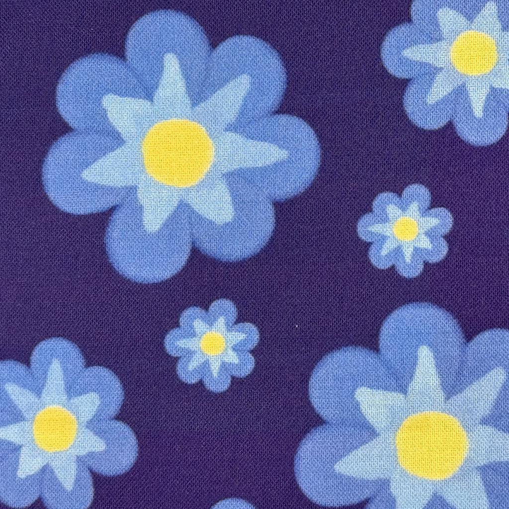 Funky Flower - Deep Blue