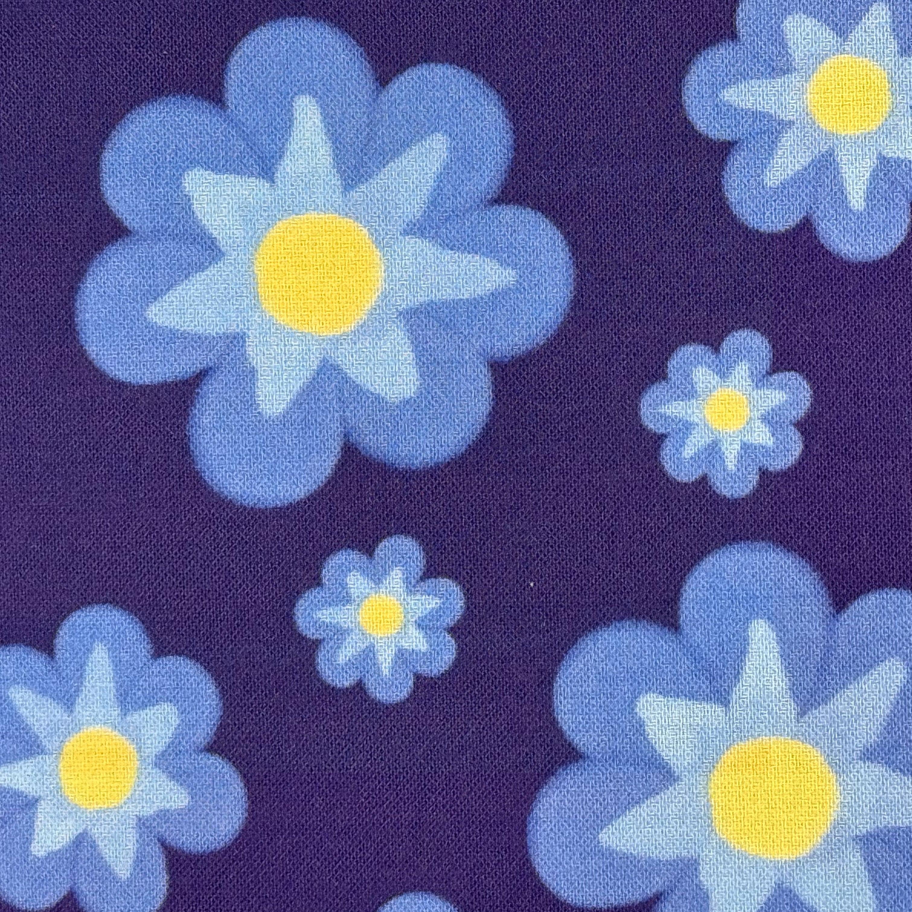 Funky Flower - Deep Blue