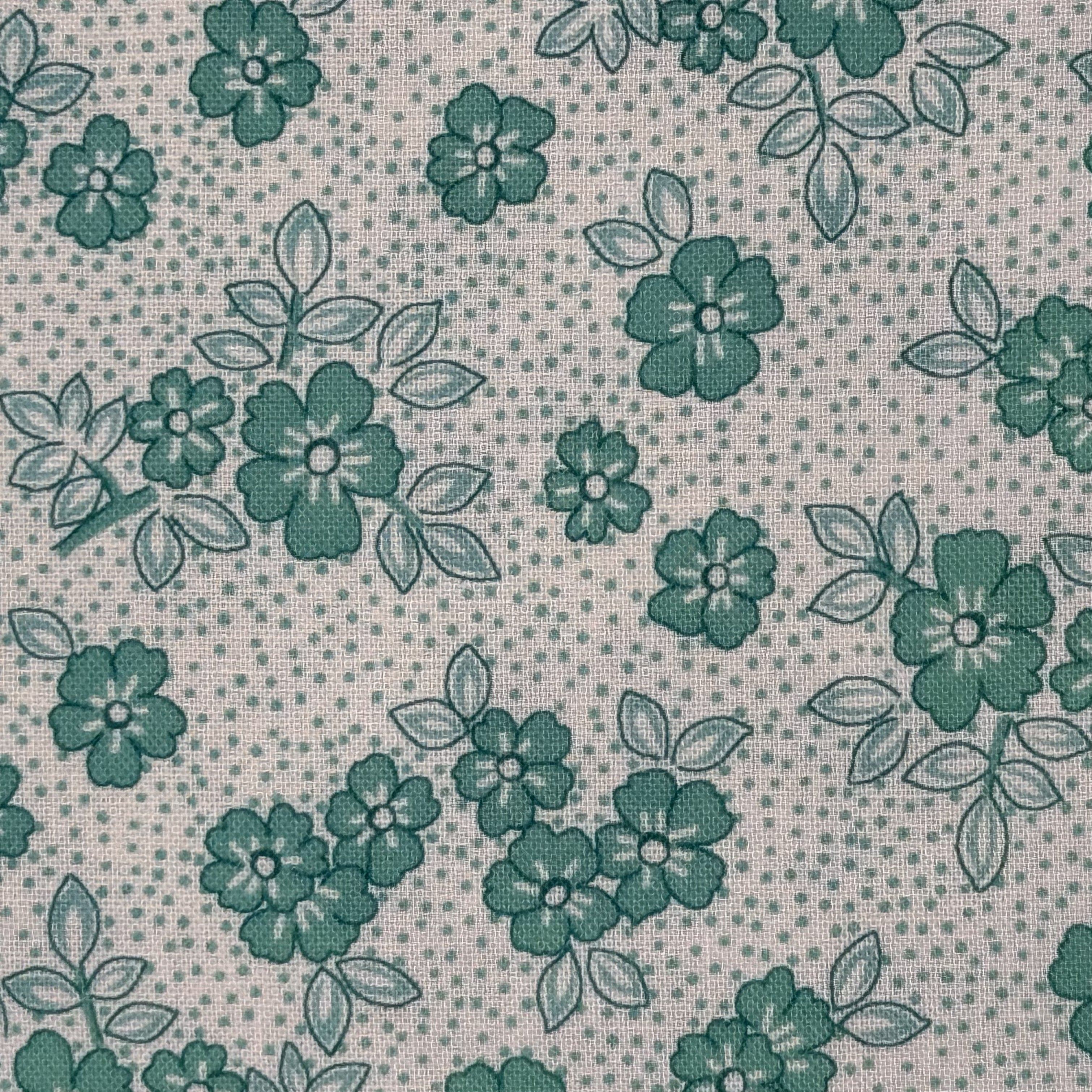 Tonal Flowers-Green