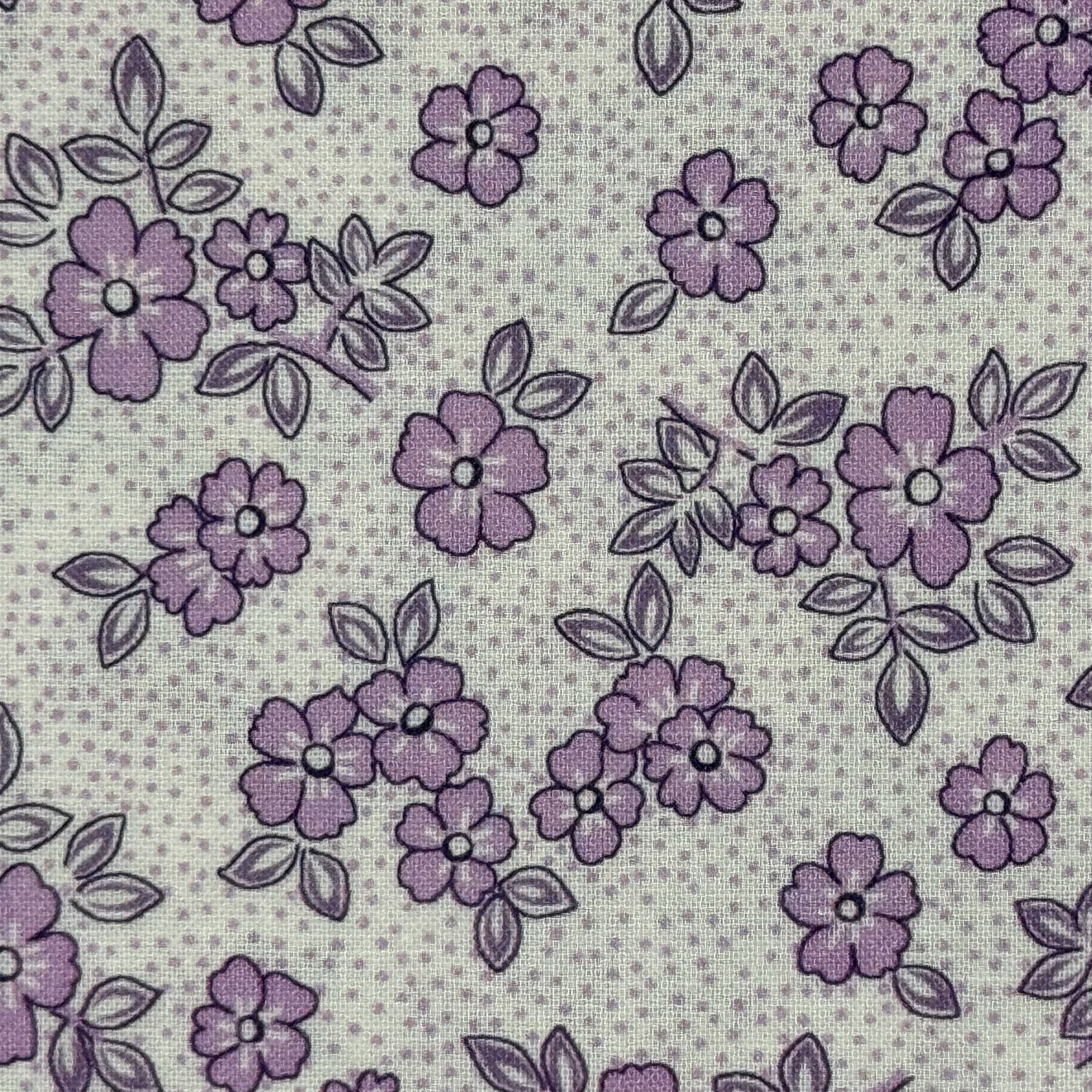 Tonal Flowers-Purple