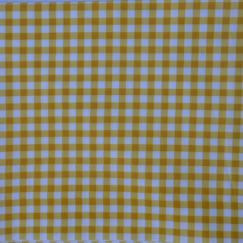 Yellow Gingham Check