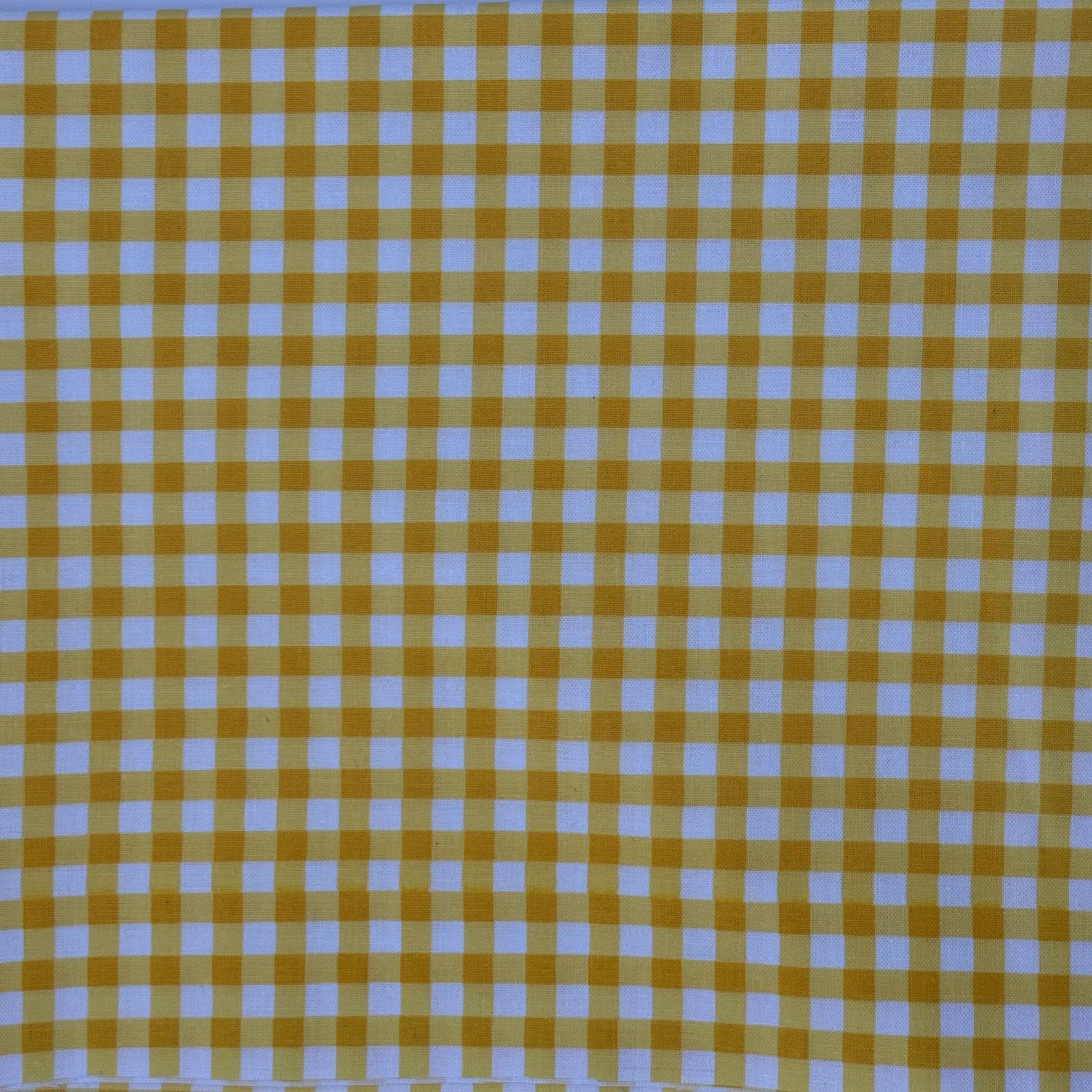 Yellow Gingham Check