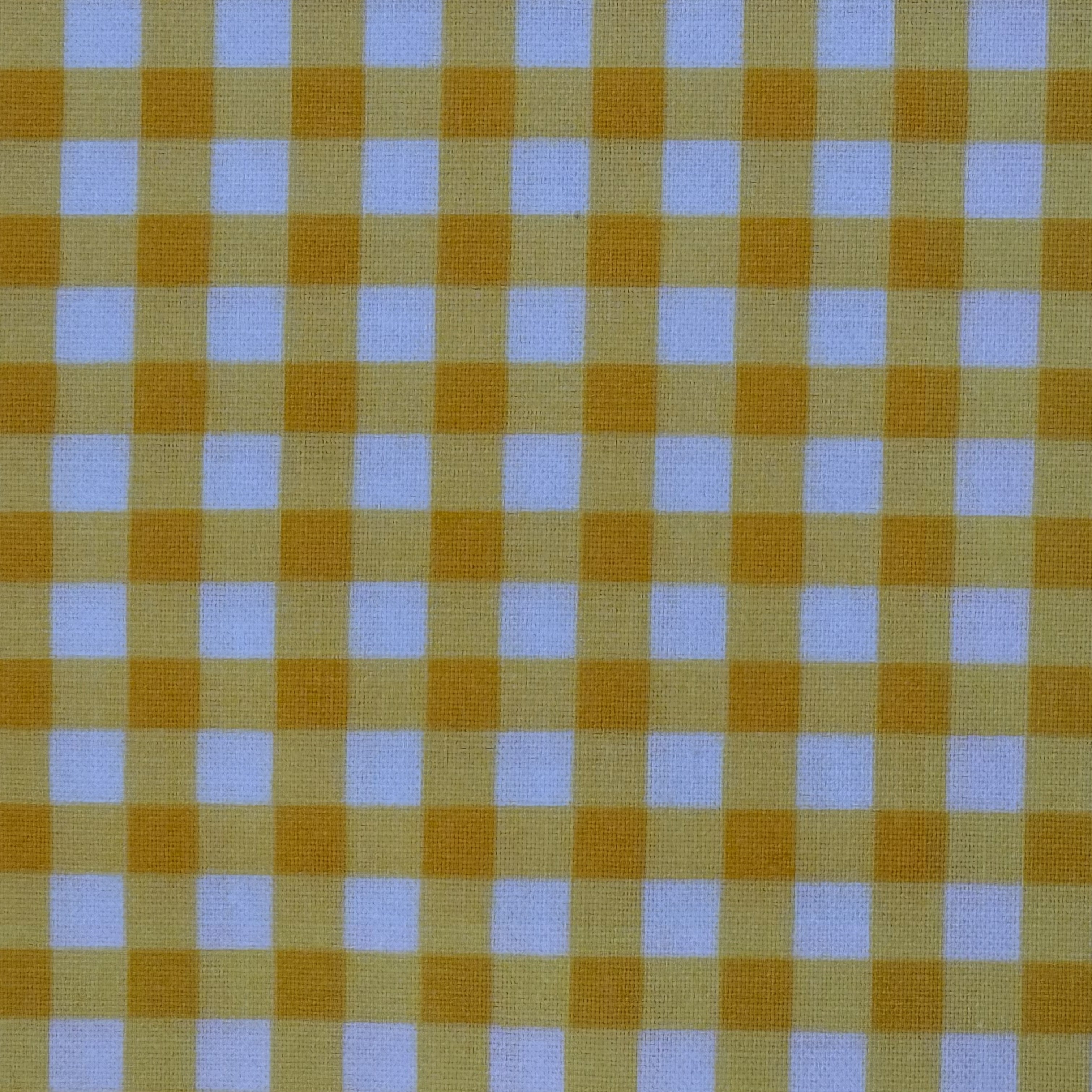 Yellow Gingham Check