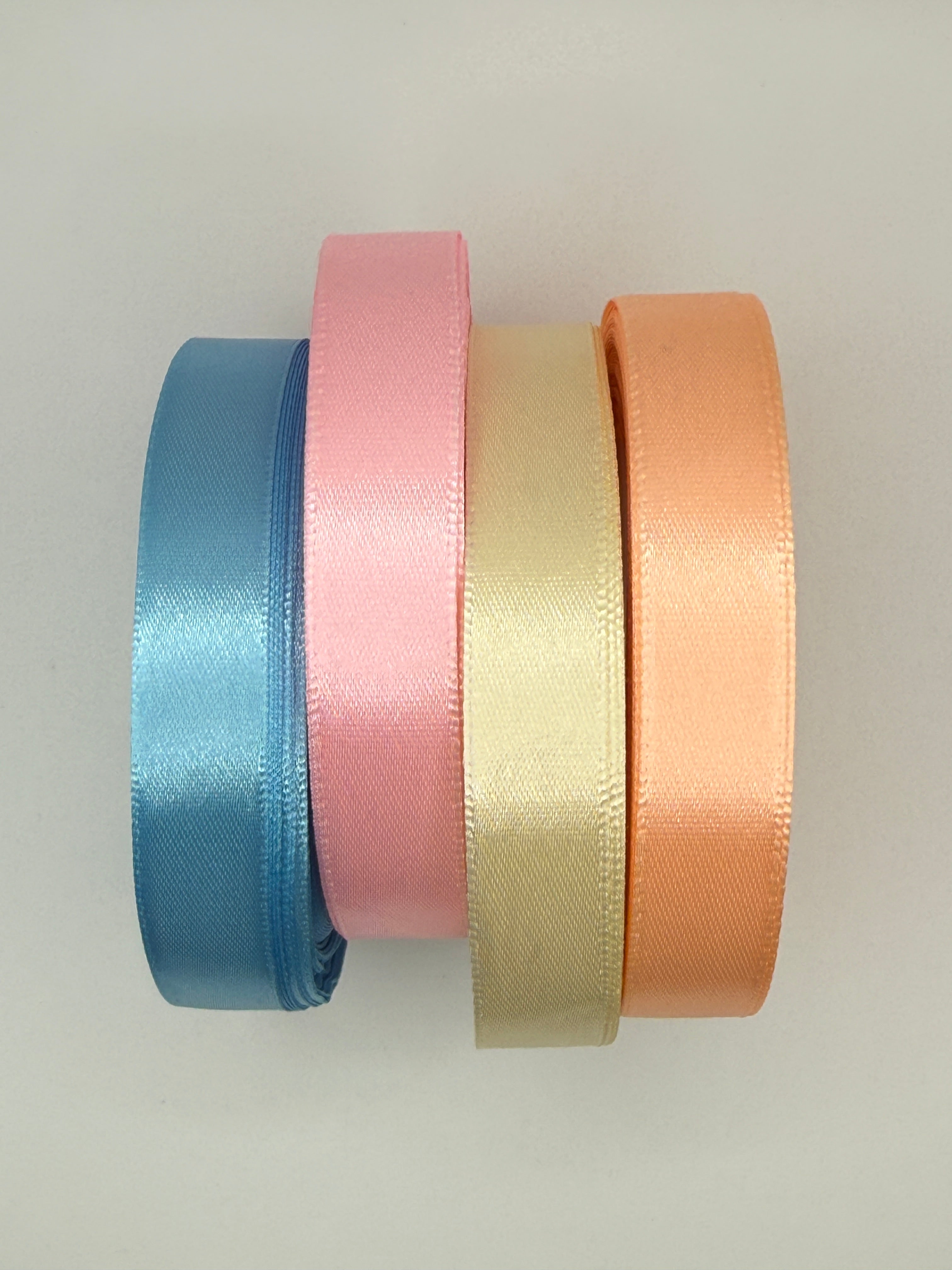 Satin 5/8-inch ribbon