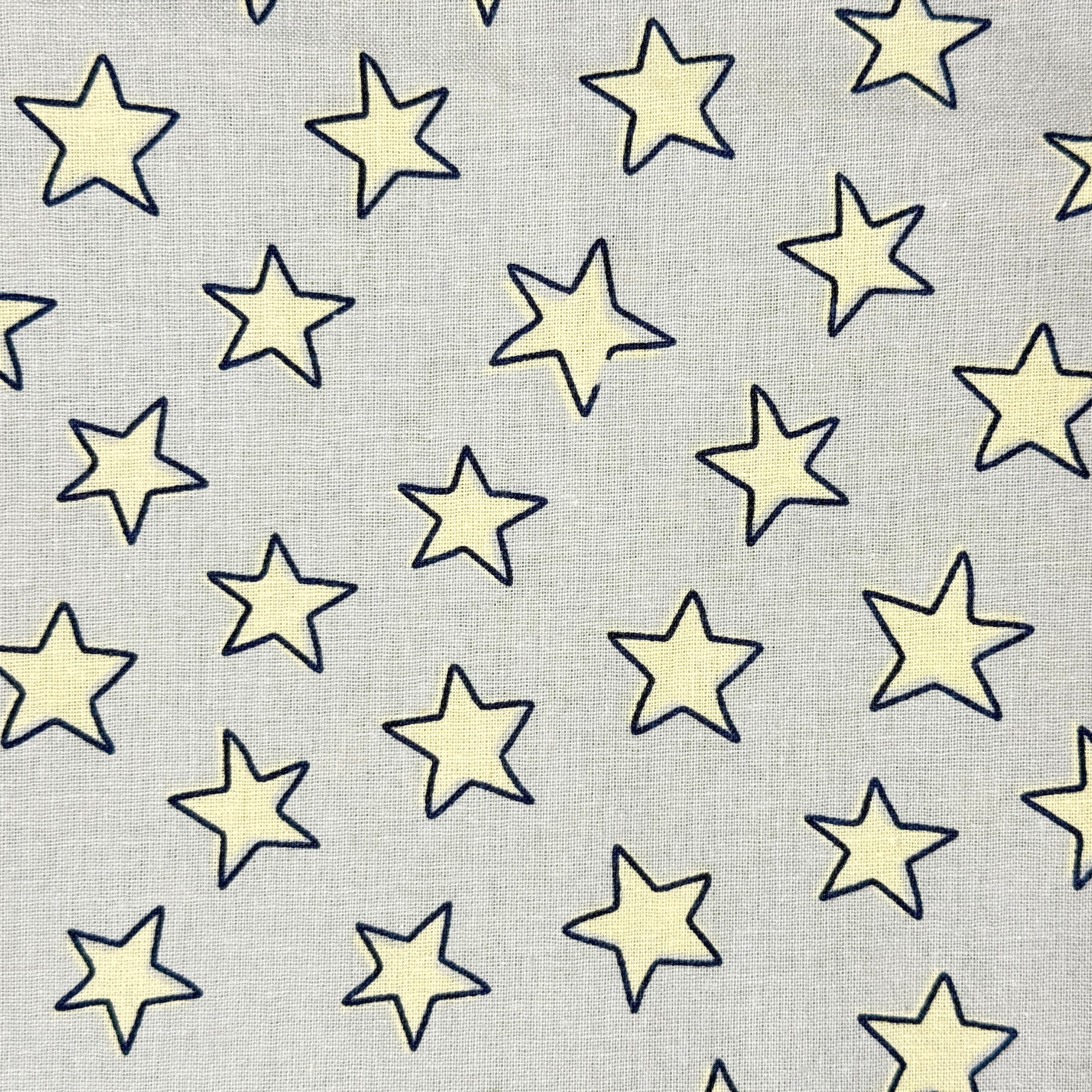 Pale Stars on Gray