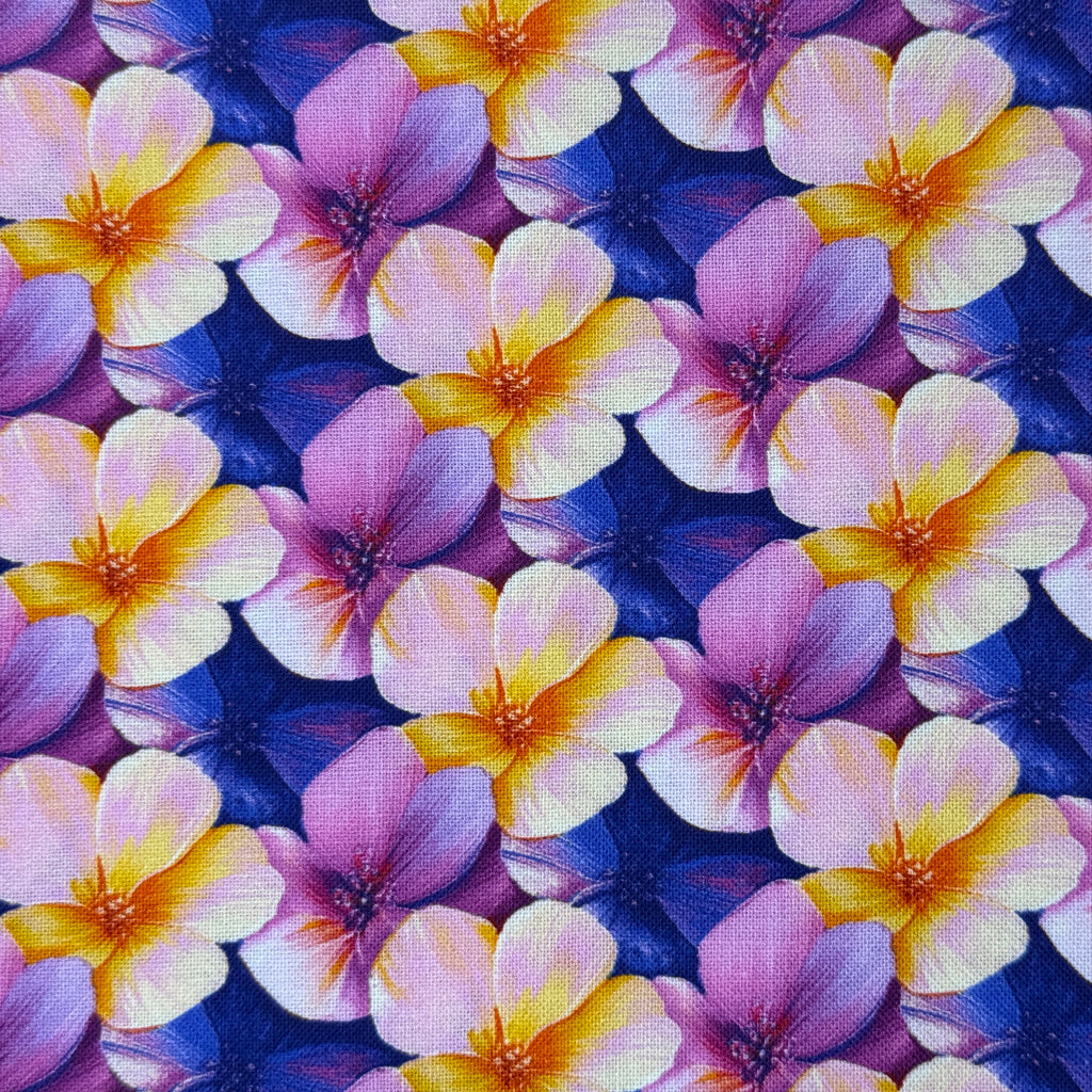 Purple Packed Flowers