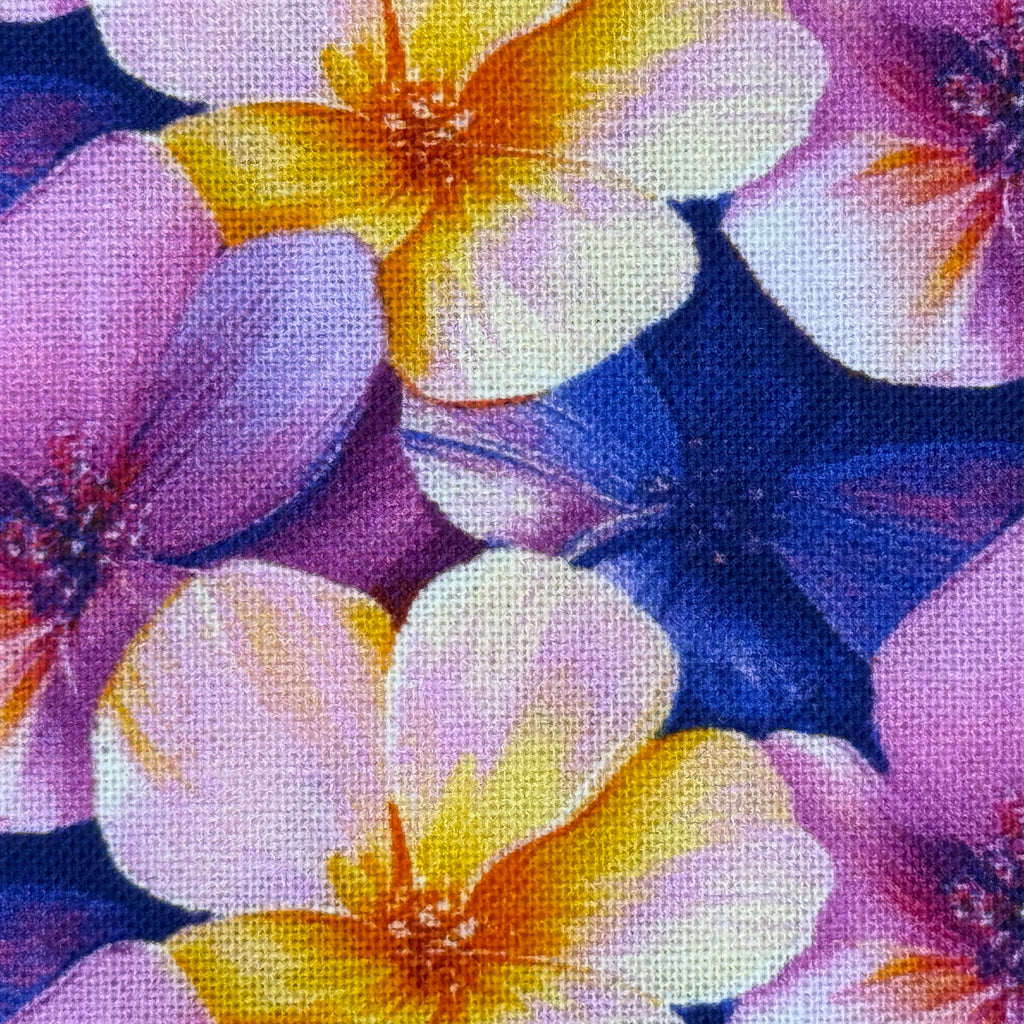 Purple Packed Flowers